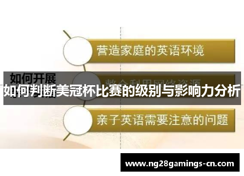 如何判断美冠杯比赛的级别与影响力分析